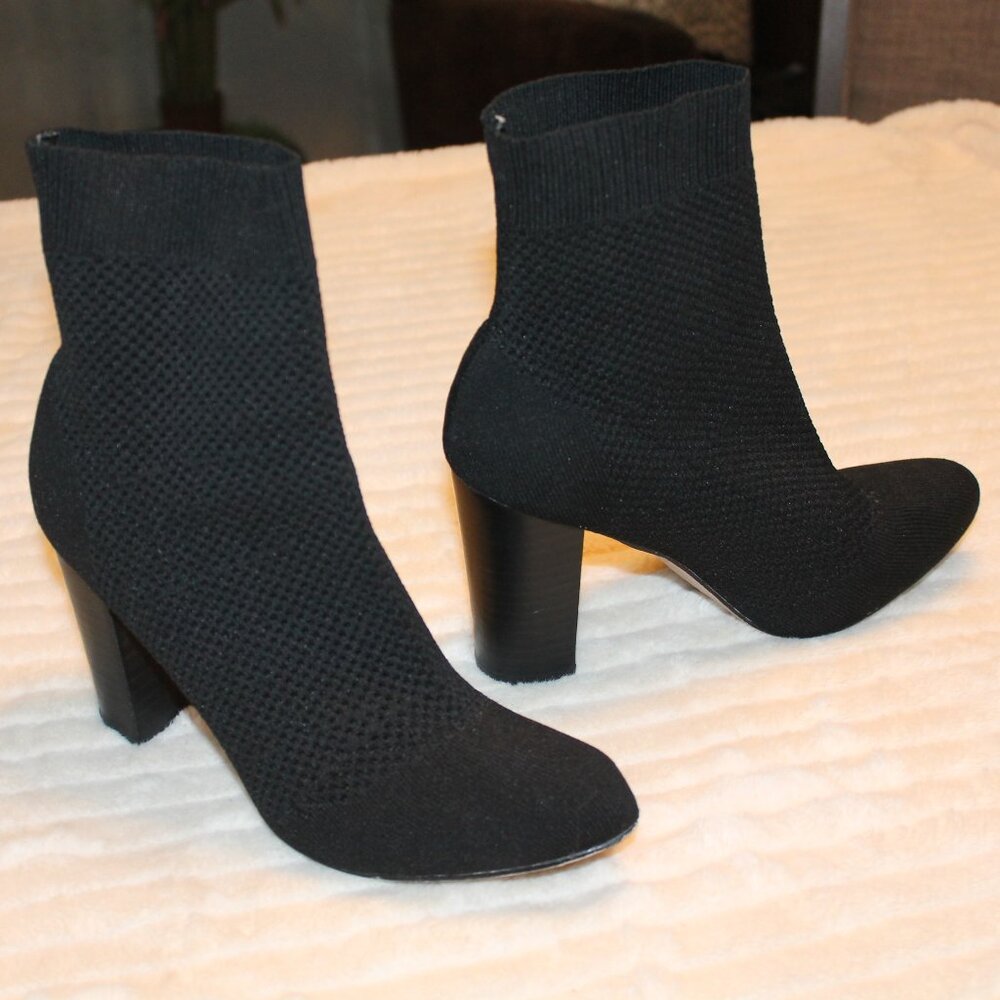 MIA - Mia Knit Sock Black Booties